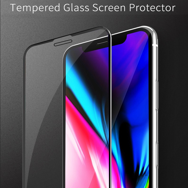2.5D zeefdruk gehard glazen schermbeschermer voor XI / XI MAX 2019